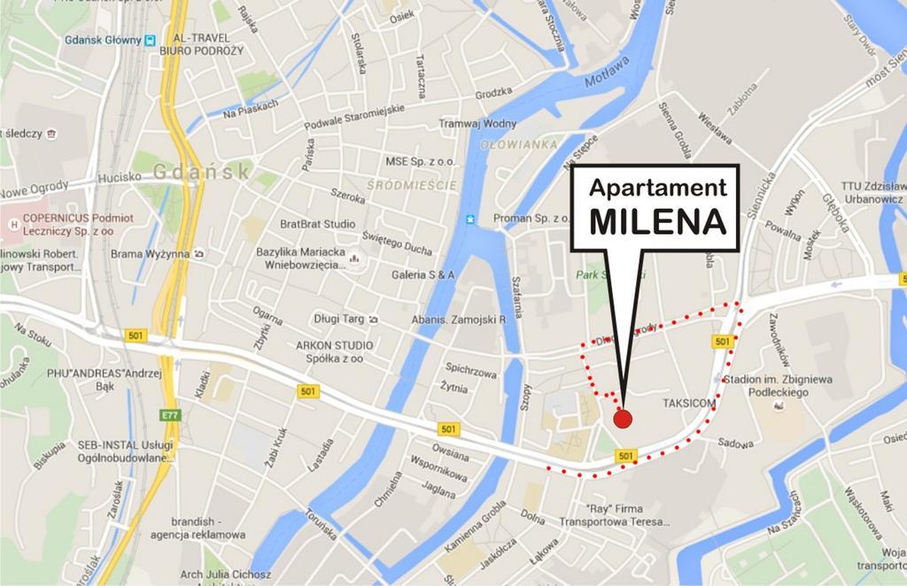 Apartment Milena Gdańsk Pokój zdjęcie